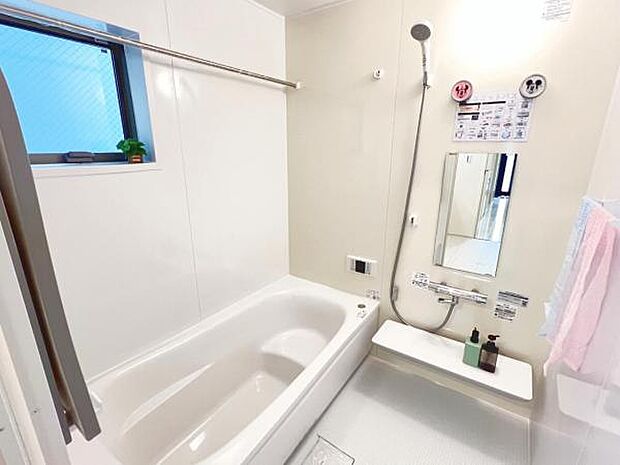 お風呂でほっとひといき。1日の疲れを癒しましょう。