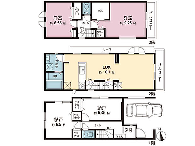 間取図です。図面と異なる場合は現況を優先させていただきます。