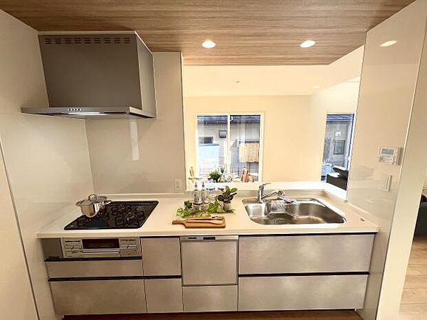 料理の時間が楽しくなるキッチンスペースです。