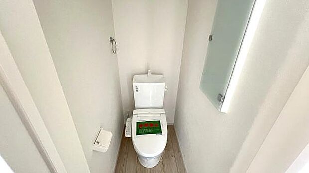 ほっと安らげるトイレ空間です。