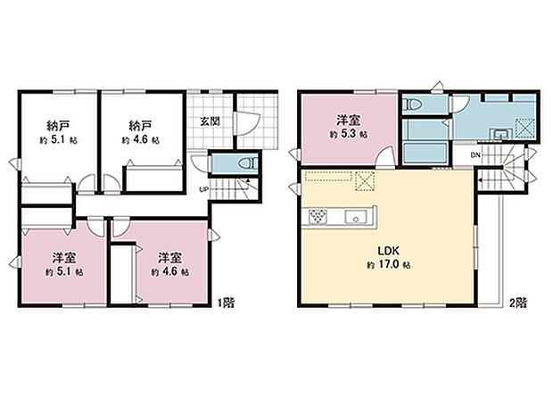 間取図です。図面と異なる場合は現況を優先させていただきます。