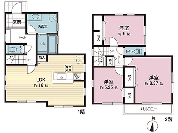 間取図です。図面と異なる場合は現況を優先させていただきます。