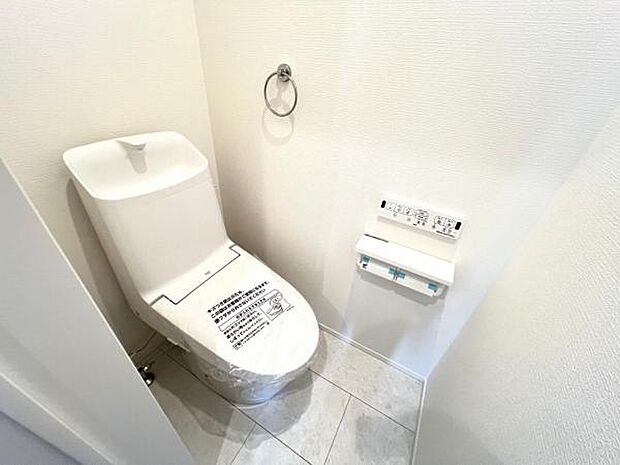 ほっと安らげるトイレ空間です。