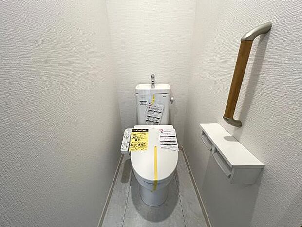 ほっと安らげるトイレ空間です。