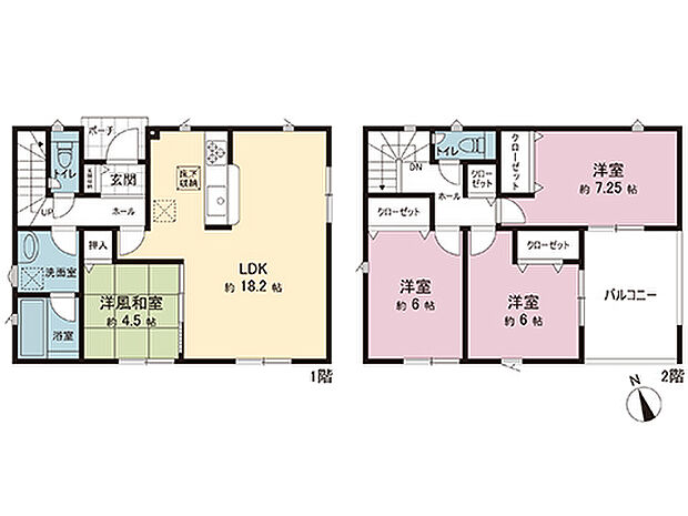 間取図です。図面と異なる場合は現況を優先させていただきます。