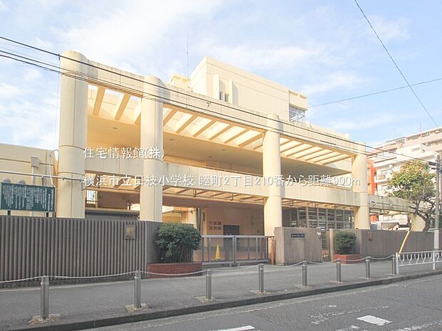 横浜市立日枝小学校まで約900m（徒歩12分）