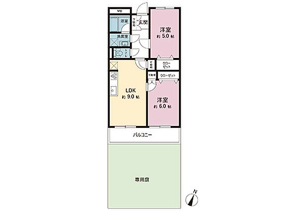 間取図です。図...