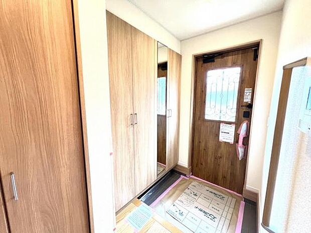 いつも気持ちよくご家族を迎えられる玄関です。