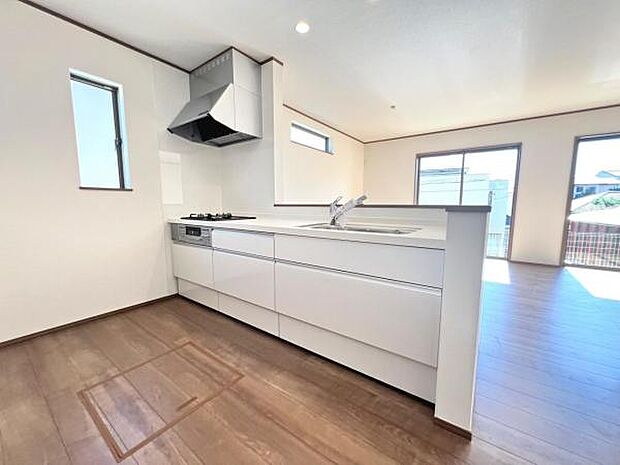 料理の時間が楽しくなるキッチンスペースです。