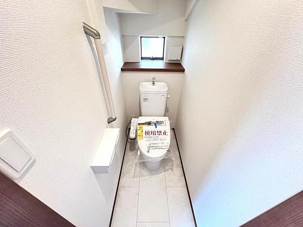 ほっと安らげるトイレ空間です。
