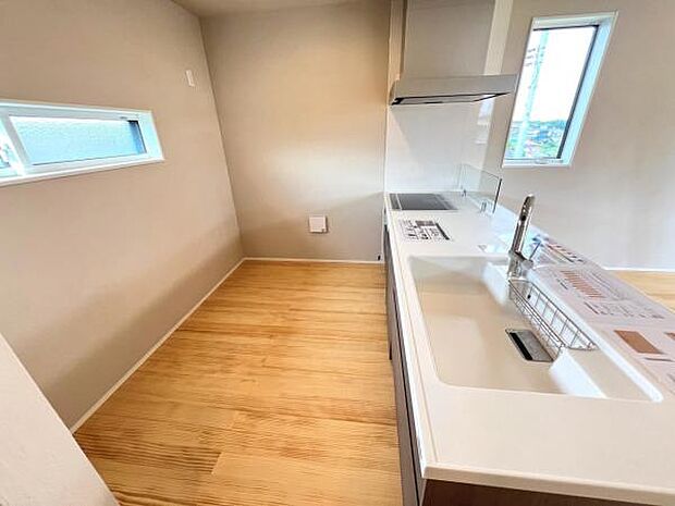 料理の時間が楽しくなるキッチンスペースです。