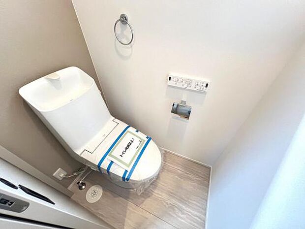 ほっと安らげるトイレ空間です。