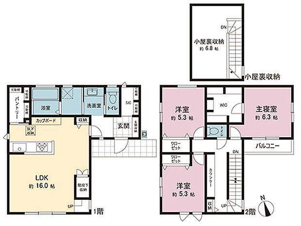 間取図です。図面と異なる場合は現況を優先させていただきます。