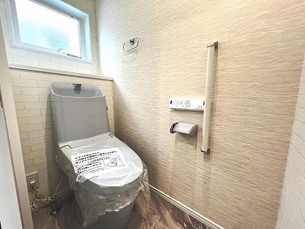 ほっと安らげるトイレ空間です。