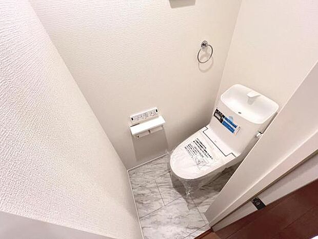 ほっと安らげるトイレ空間です。