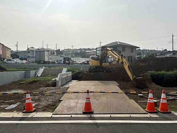 開発分譲地になります。