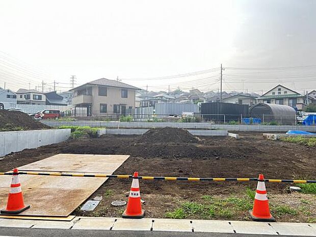 開発分譲地になります。