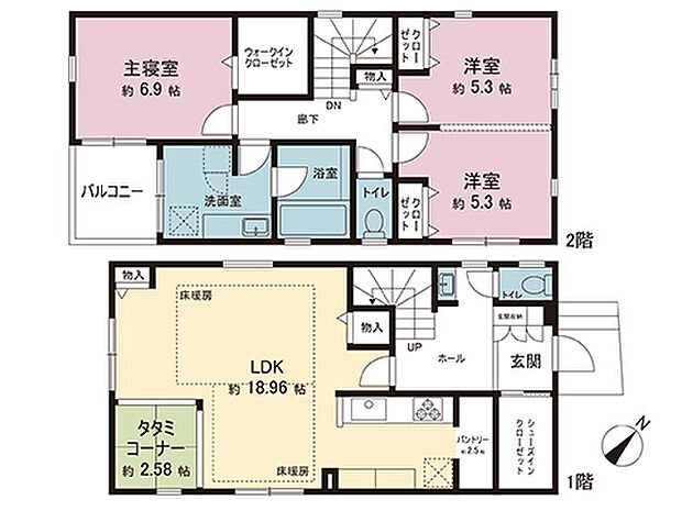 間取図です。図面と異なる場合は現況を優先させていただきます。