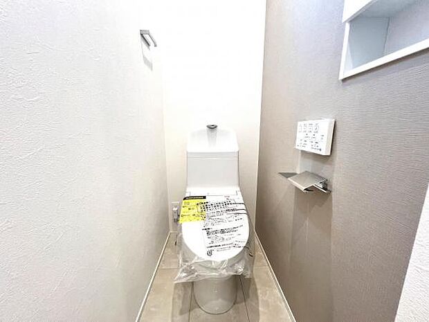 ほっと安らげるトイレ空間です。