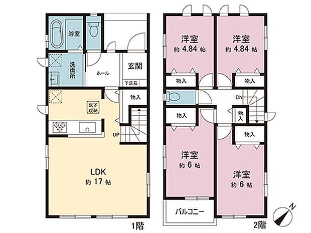 間取図です。図面と異なる場合は現況を優先させていただきます。