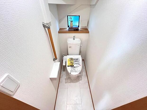 ほっと安らげるトイレ空間です。