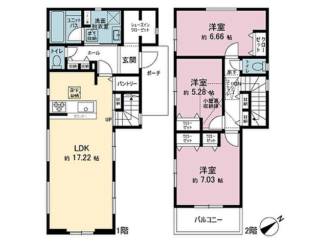 間取図です。図面と異なる場合は現況を優先させていただきます。