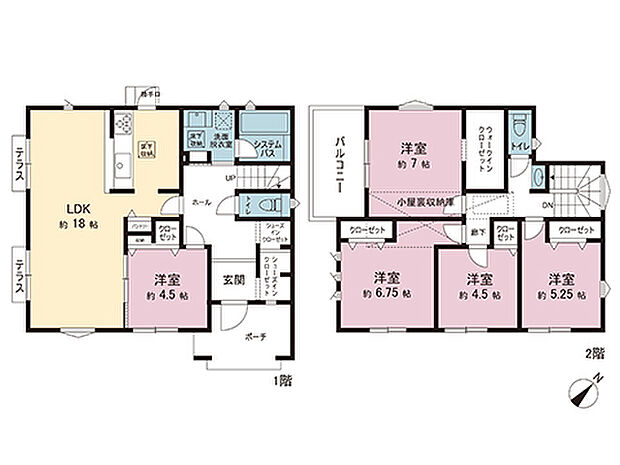 間取図です。図面と異なる場合は現況を優先させていただきます。