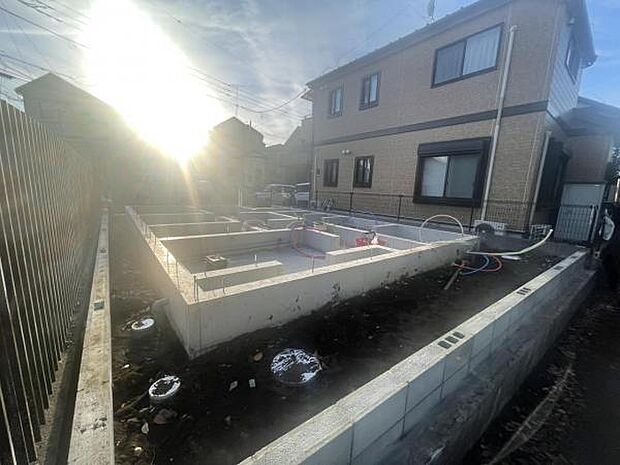 一生懸命建築中です。完成が楽しみですね。