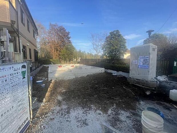 一生懸命建築中です。完成が楽しみですね。