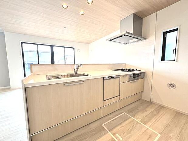 料理の時間が楽しくなるキッチンスペースです。