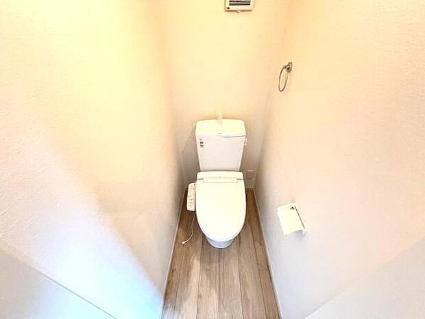 ほっと安らげるトイレ空間です。