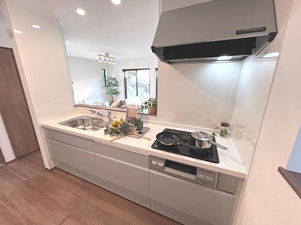 料理の時間が楽しくなるキッチンスペースです。