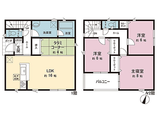 間取図です。図面と異なる場合は現況を優先させていただきます。
