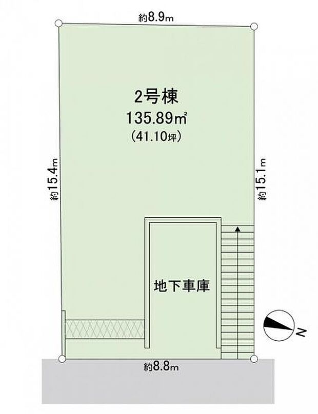 区画図です。図面と異なる場合は現況を優先させていただきます。