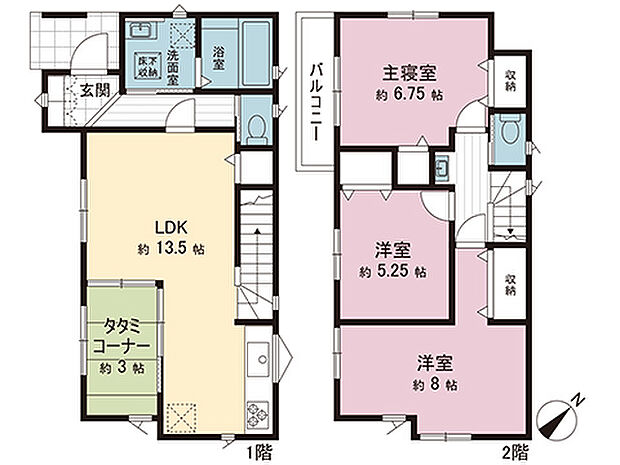 間取図です。図面と異なる場合は現況を優先させていただきます。