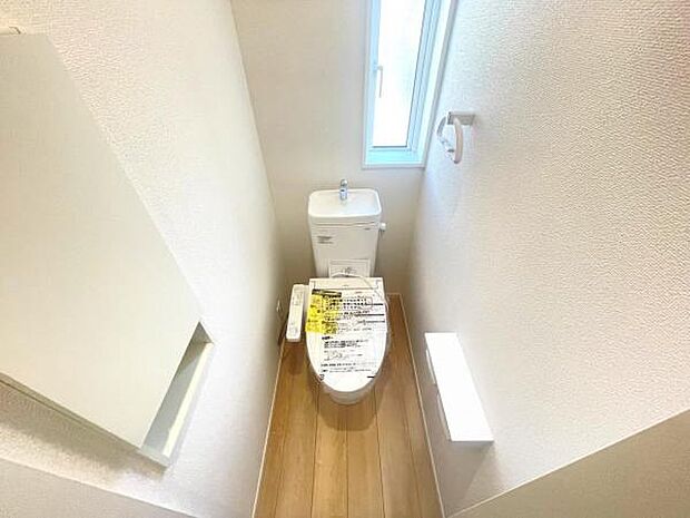 ほっと安らげるトイレ空間です。