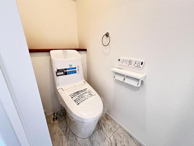 ほっと安らげるトイレ空間です。