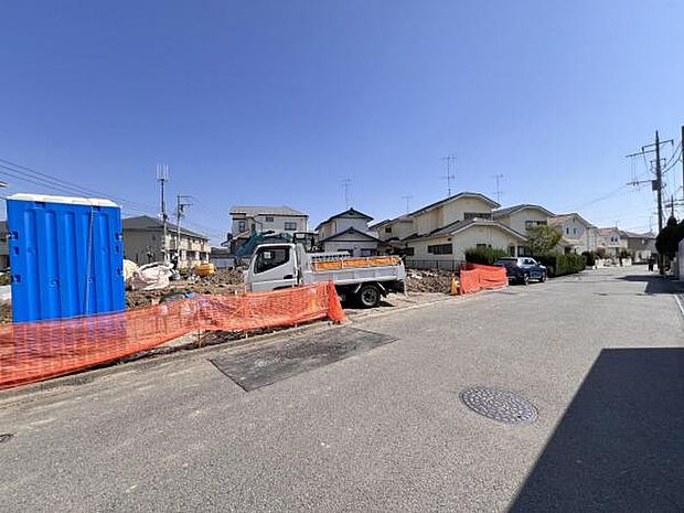 一生懸命建築中です。完成が楽しみですね。