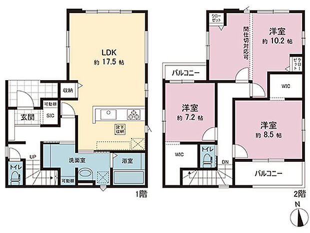 間取図です。図面と異なる場合は現況を優先させていただきます。