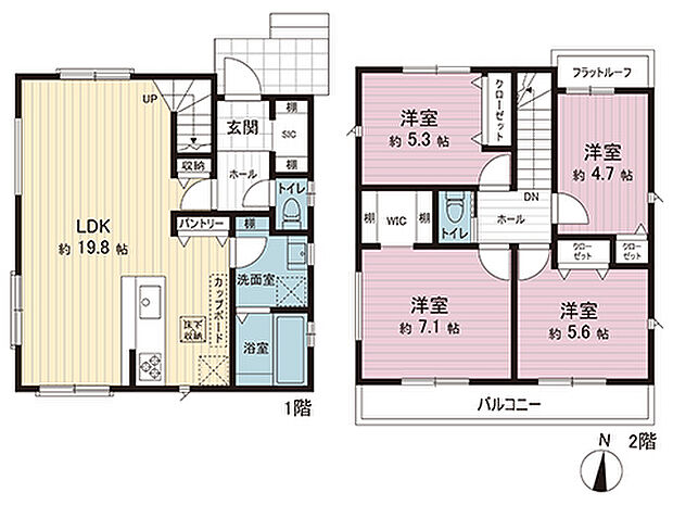 間取図です。図面と異なる場合は現況を優先させていただきます。