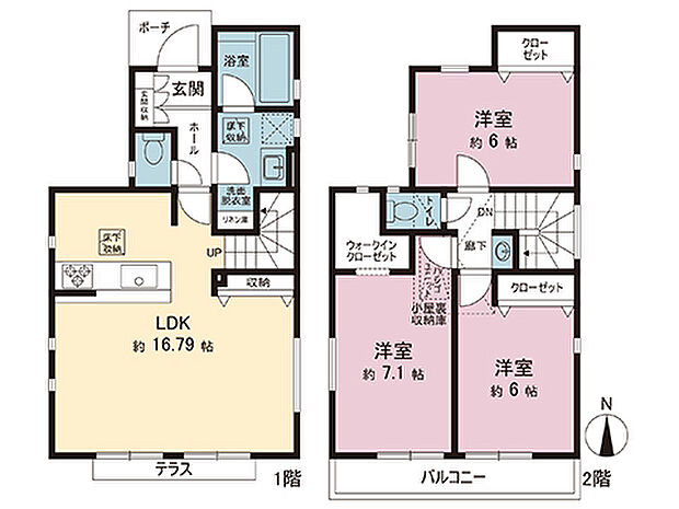 間取図です。図面と異なる場合は現況を優先させていただきます。