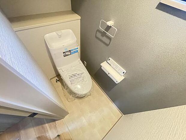 ほっと安らげるトイレ空間です。