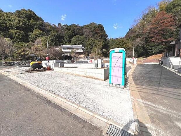 一生懸命建築中です。完成が楽しみですね。