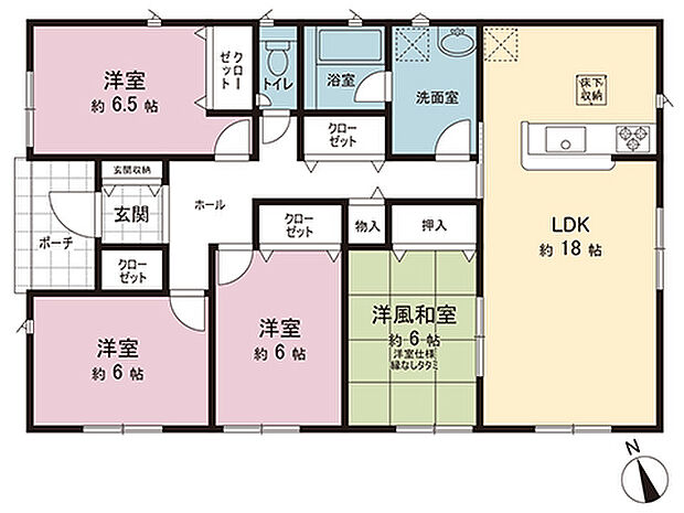 間取図です。図面と異なる場合は現況を優先させていただきます。