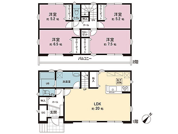 間取図です。図面と異なる場合は現況を優先させていただきます。