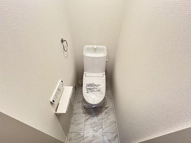 ほっと安らげるトイレ空間です。