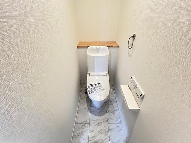 ほっと安らげるトイレ空間です。
