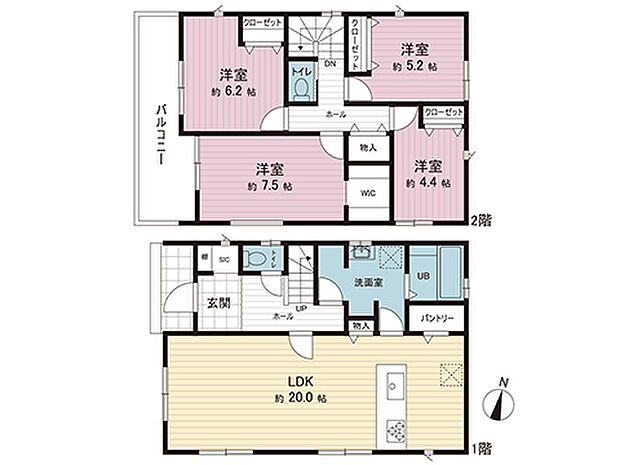間取図です。図面と異なる場合は現況を優先させていただきます。