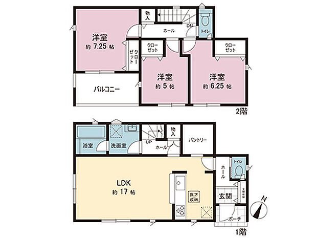 間取図です。図面と異なる場合は現況を優先させていただきます。
