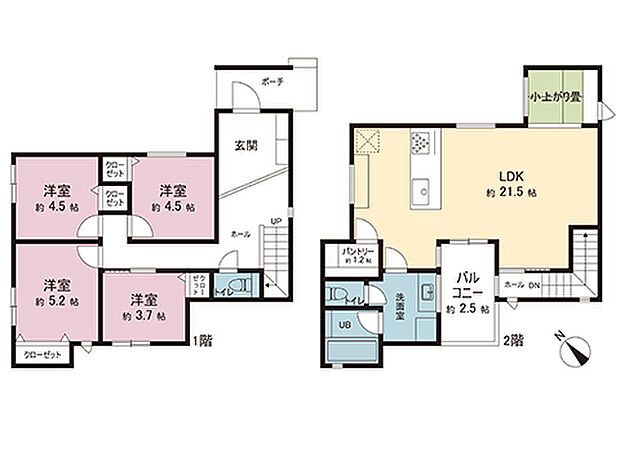 間取図です。図面と異なる場合は現況を優先させていただきます。
